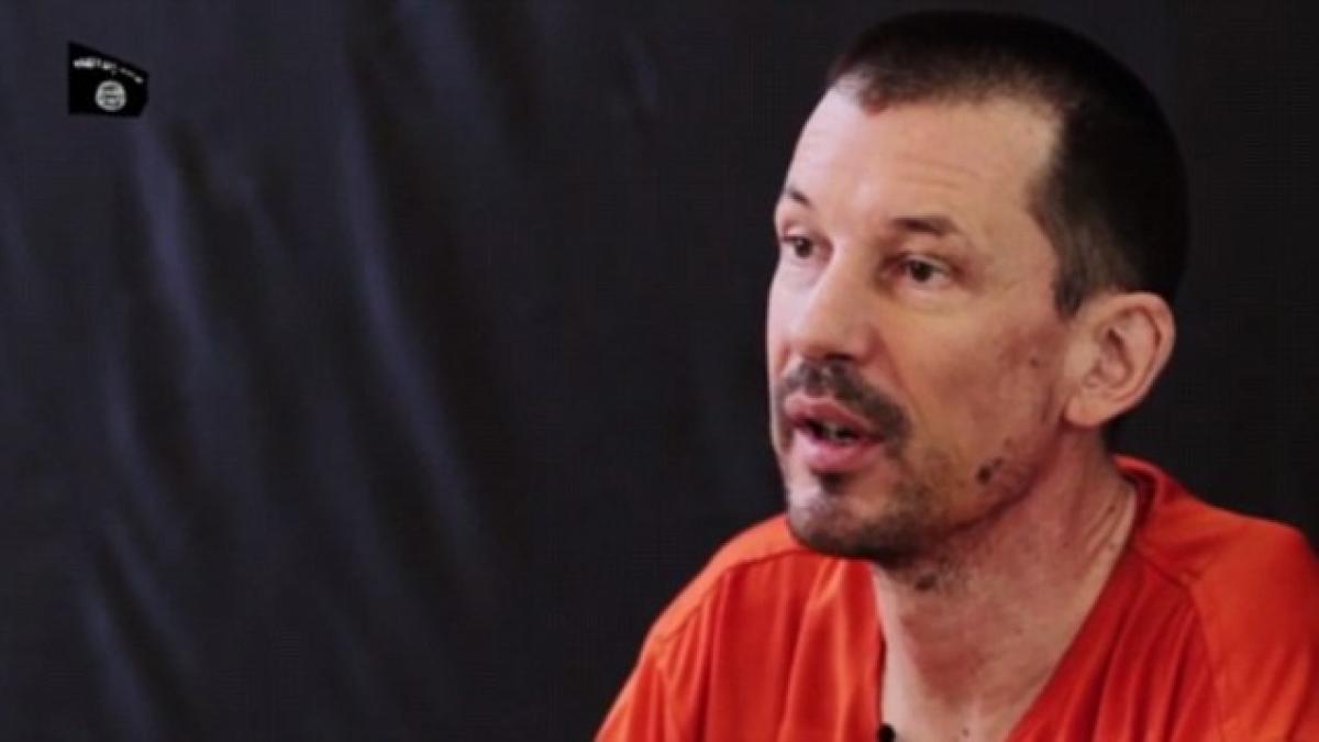 statul islamic publica ultima inregistrare jurnalistul britanic john cantlie filmat de teroristi