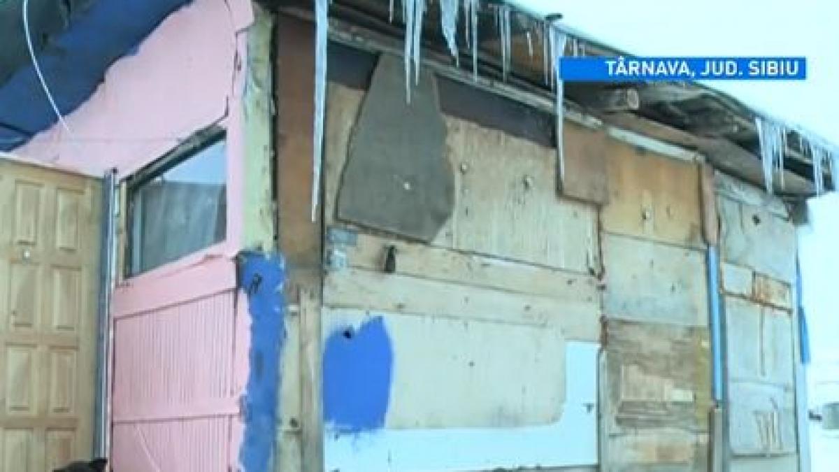 copilarie intr o baraca de carton pentru trei frati tatal lor a fost nevoit sa vanda casa pentru a