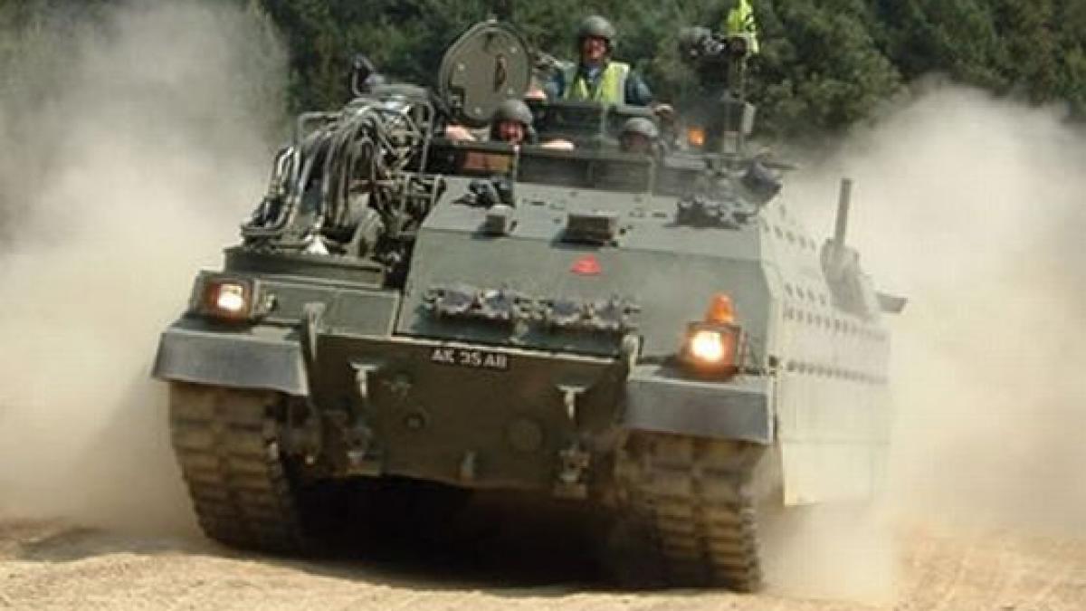 oficial ucrainean marea britanie a livrat 20 de vehicule blindate ucrainei si va mai trimite alte 55