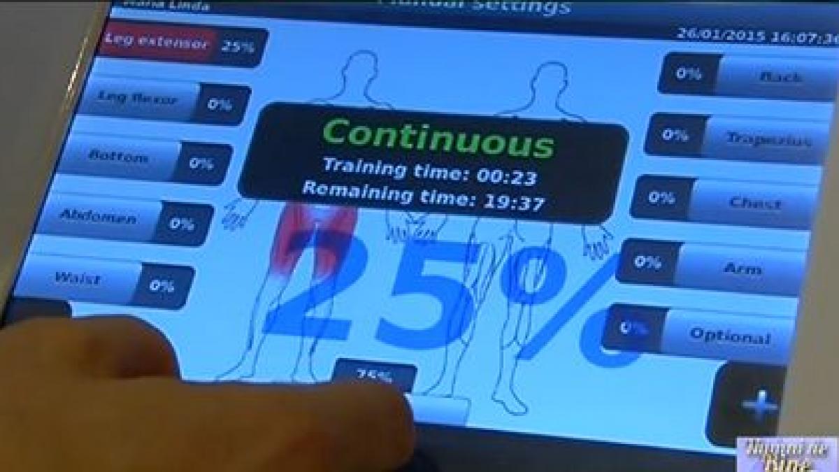 numai de bine fitness la intensitate maxima cu electrical muscle stimulation