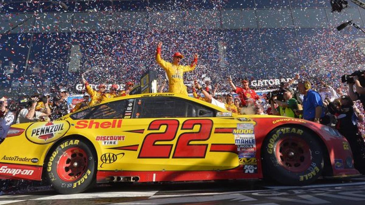 joey logano invingator in daytona 500