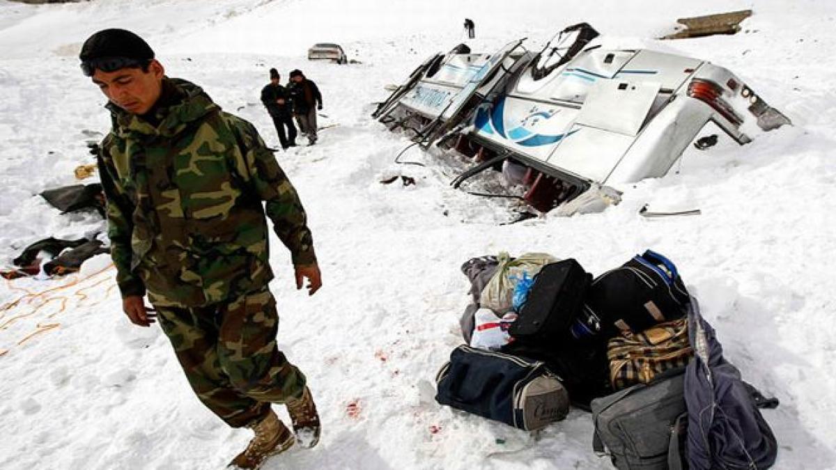 avalanse masive in afganistan aproximativ 125 de persoane au murit ingropate in zapada