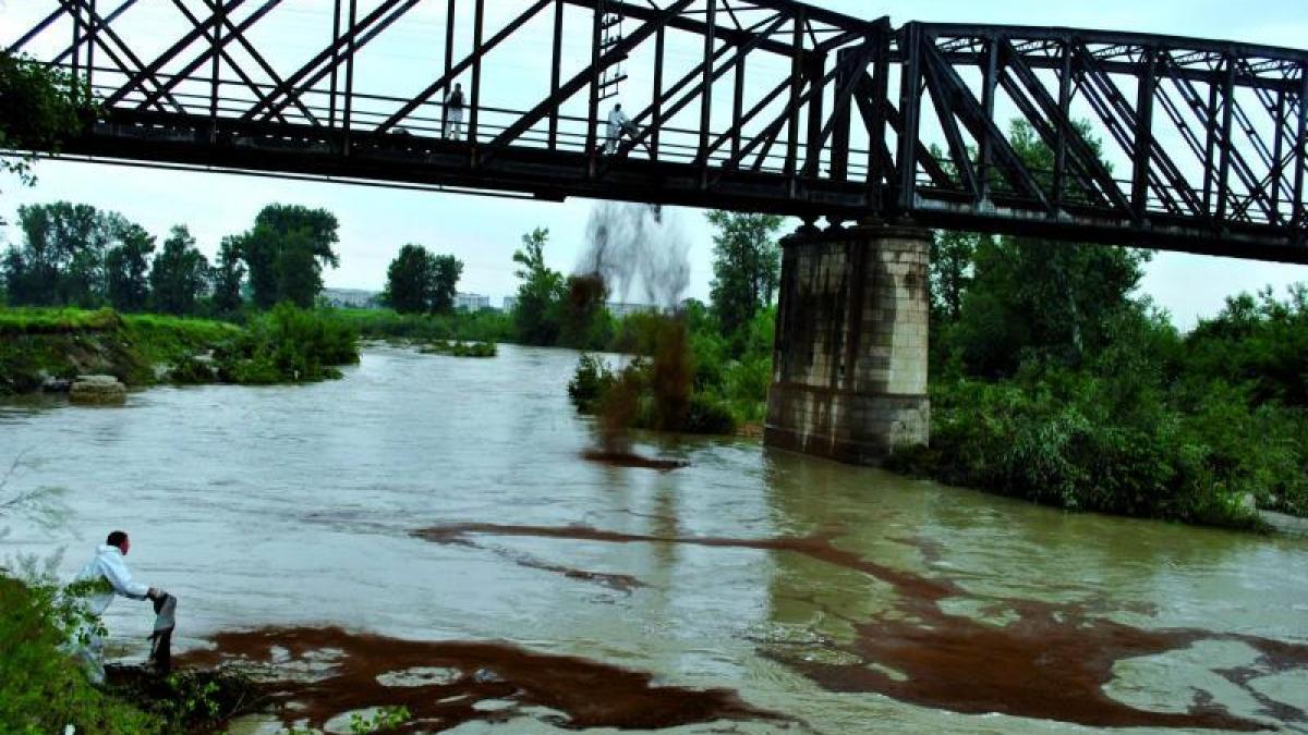 un rau din arges poluat de doua ori in patru zile