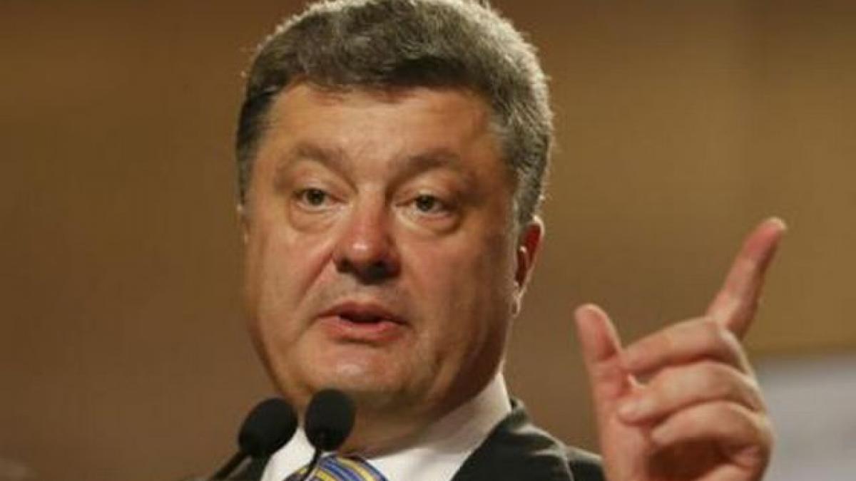 ucraina porosenko denunta o atingere grava a incetarii focului