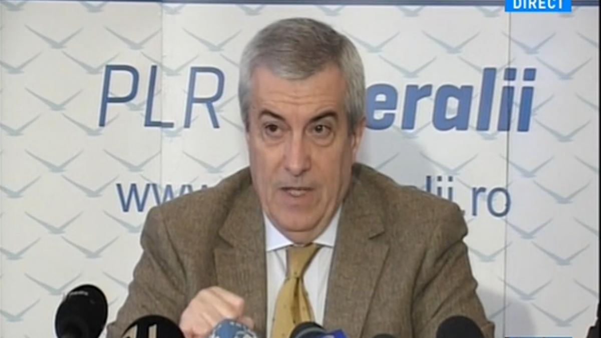 tariceanu critica programul de guvernare al pnl