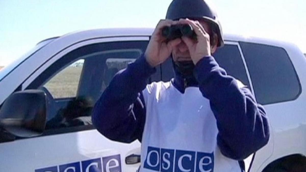 osce este incapabila sa verifice retragerea armamentul greu din ucraina
