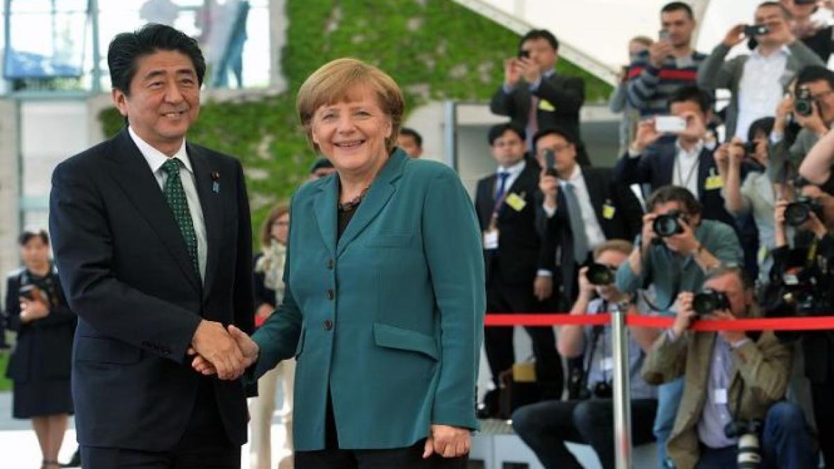 angela merkel a sosit in japonia cancelarul german va promova la tokyo energia regenarabila