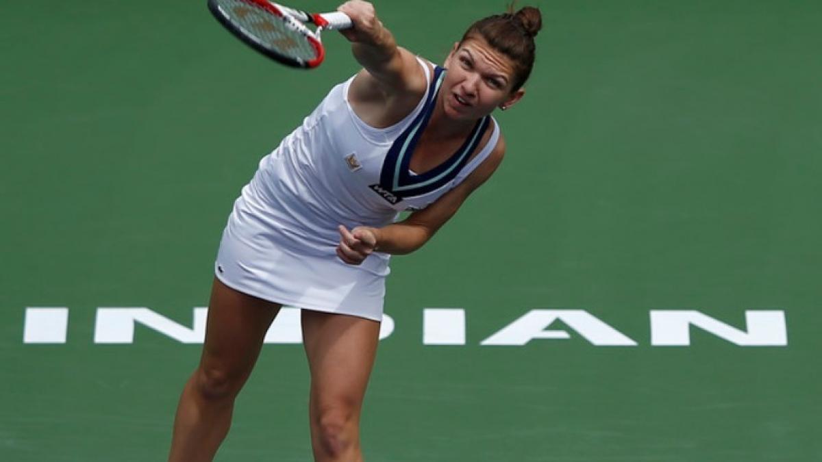 vineri 13 debutul lui halep la indian wells cine va fi adversara simonei