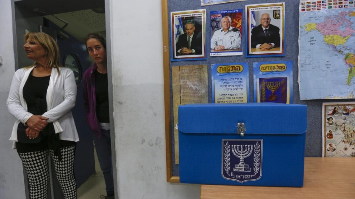 au inceput alegerile parlamentare in israel