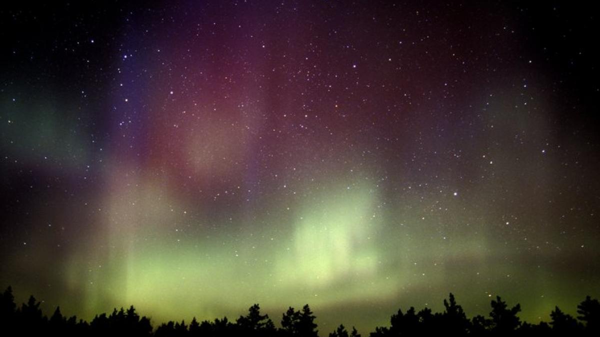 aurora boreala vizibila din ungaria