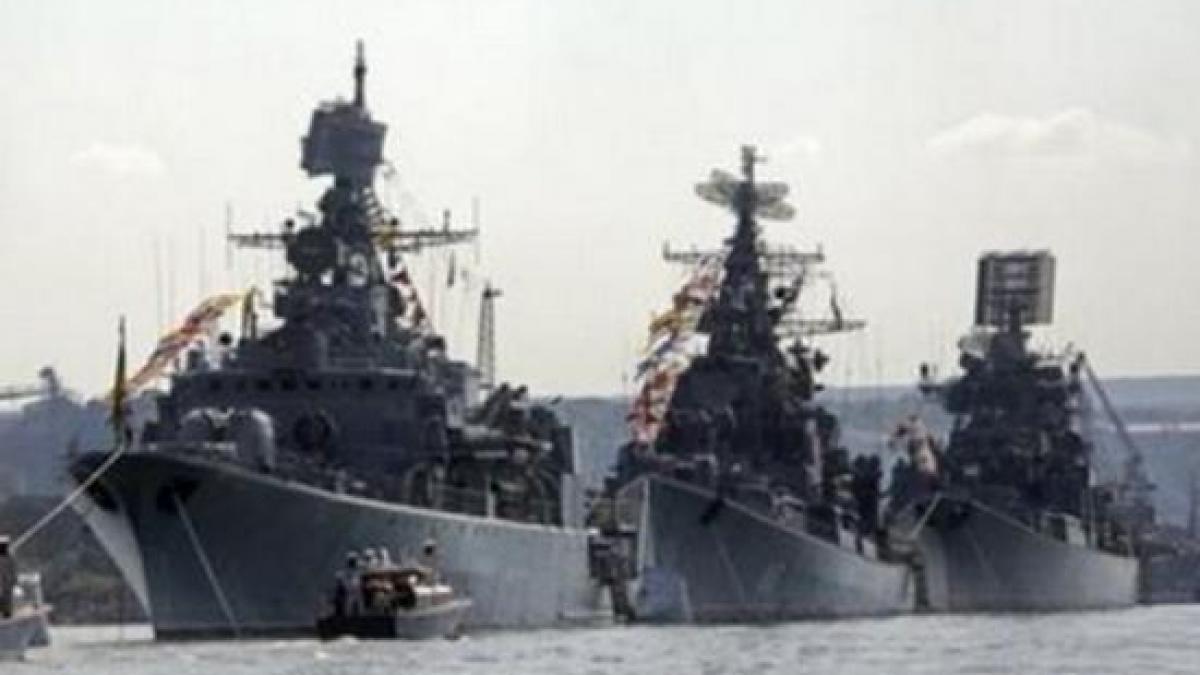 exercitiu strategic al flotei ruse la marea neagra