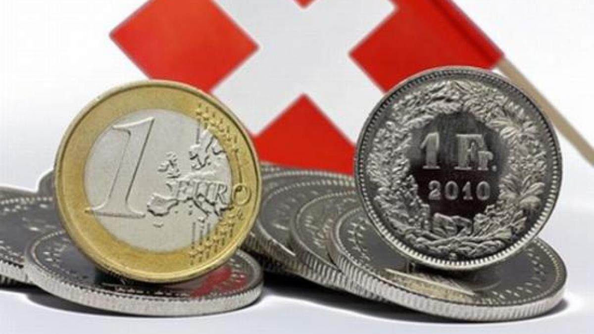 aprecierea francului inrautateste perspectivele de crestere economica in elvetia