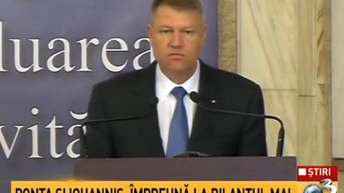 iohannis la bilantul mai nimeni nu e mai presus de lege