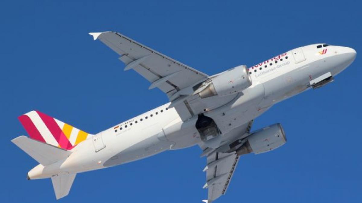 avionul germanwings a pierdut 10 000 de metri in doua minute