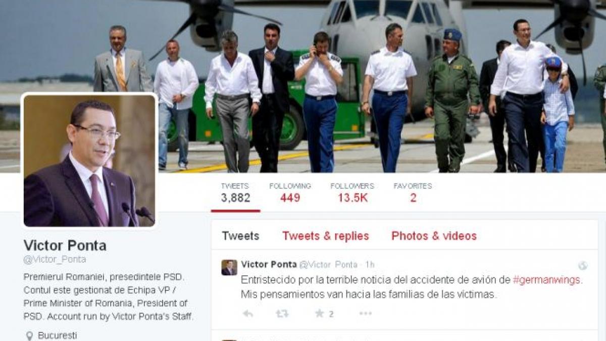 klaus iohannis si victor ponta mesaje de condoleante pentru rudele victimelor accidentului aviatic