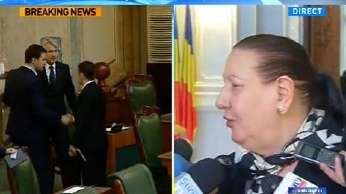 dan sova miruit in parlament de o senatoare unpr eu cred in nevinovatia colegului meu