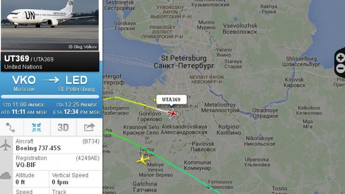 un avion de pasageri a cerut sa aterizeze de urgenta la sankt petersburg dupa ce unul dintre