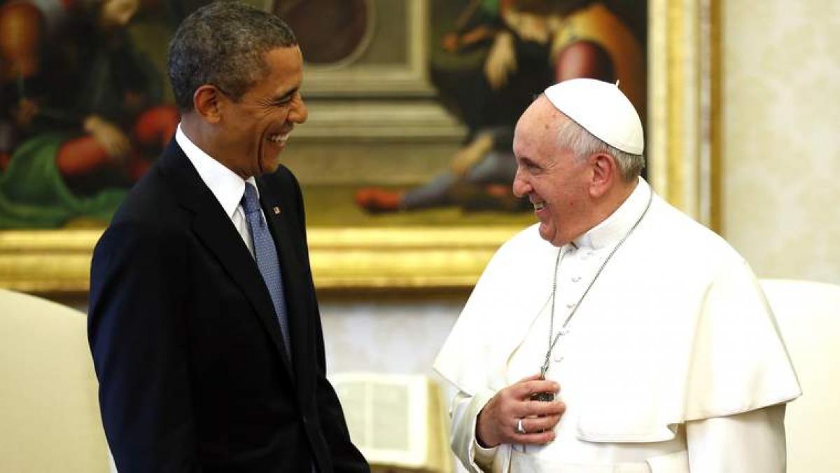 papa francisc se va intalni cu barack obama la casa alba pentru prima data in istorie pontiful va