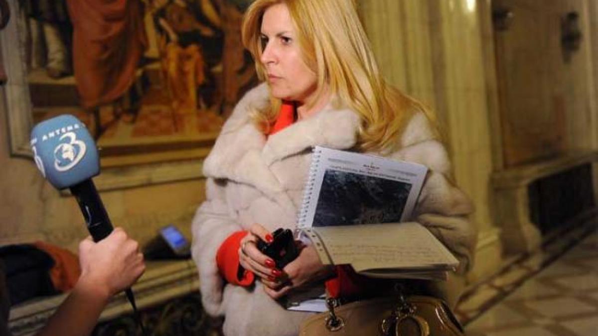 toate lucrurile ascunse de procurori vor iesi la lumina udrea promite sa arate lumii intregi