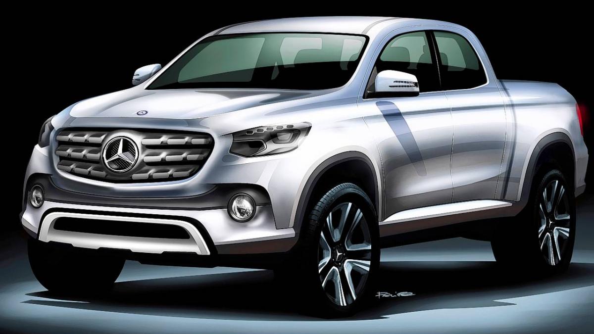 mercedes benz pregateste un model pickup de lux