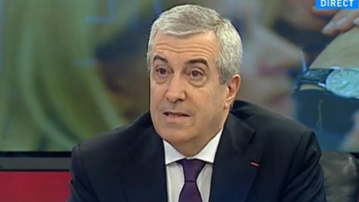 calin popescu tariceanu s au tinut dosare la pastare la comanda politica