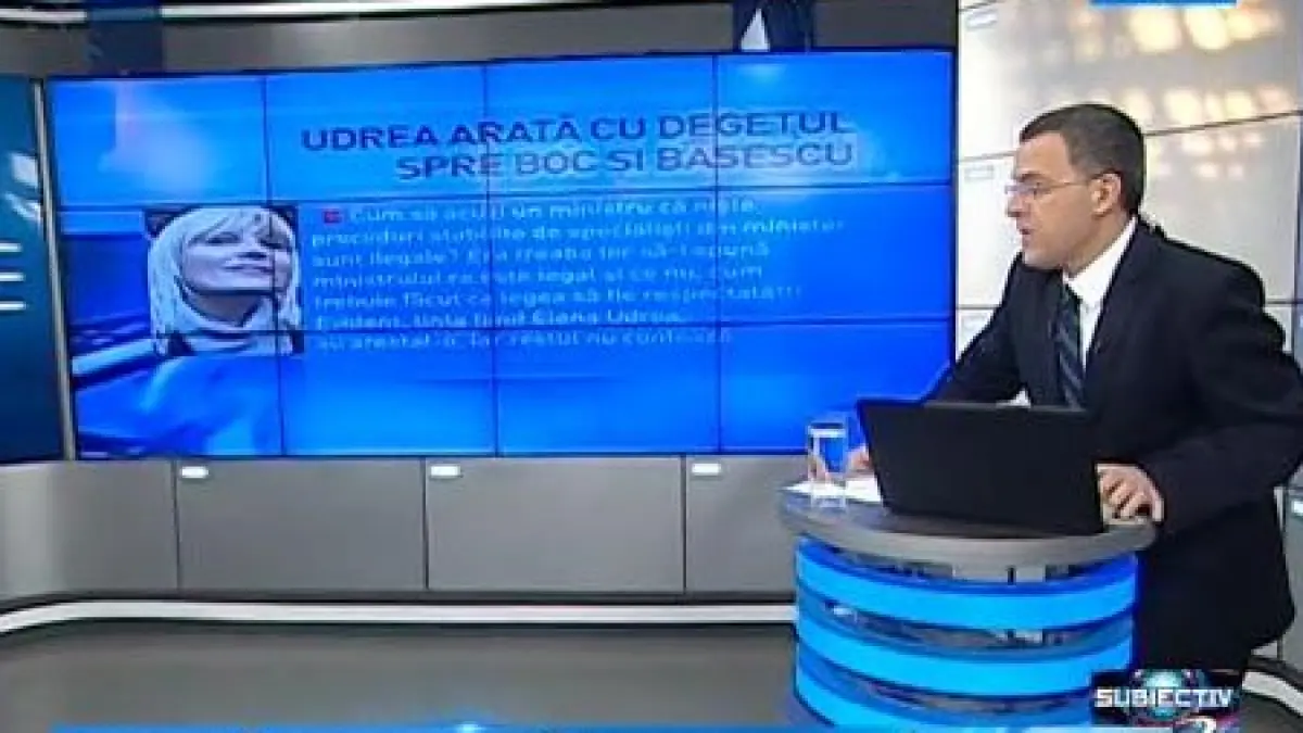 subiectiv udrea isi pierde rabdarea cu basescu