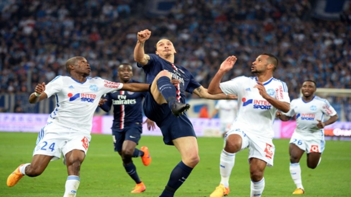 victorie pentru paris saint germain in fata echipei olymique marseille in ligue 1