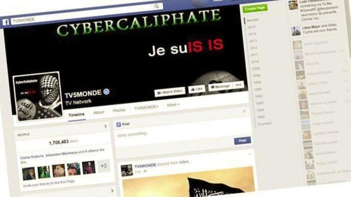 atac informatic la adresa tv5monde postul francofon piratat de hackeri care se revendica drept