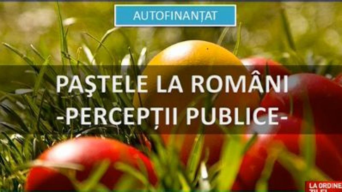 sondaj avangarde perceptia romanilor despre sarbatorile pascale