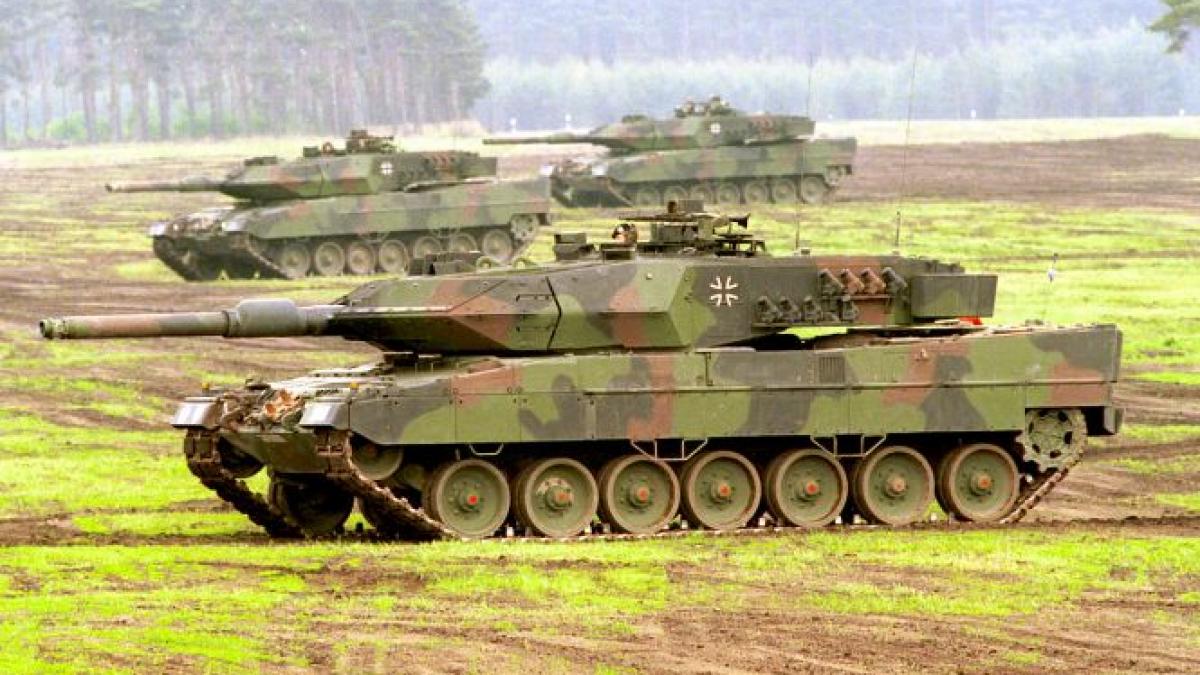 germania va reintroduce in serviciu 100 de tancuri in contextul tensiunilor cu rusia