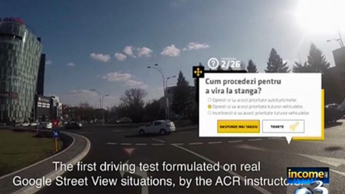premiera mondiala acr lanseaza primele teste auto pe google street view