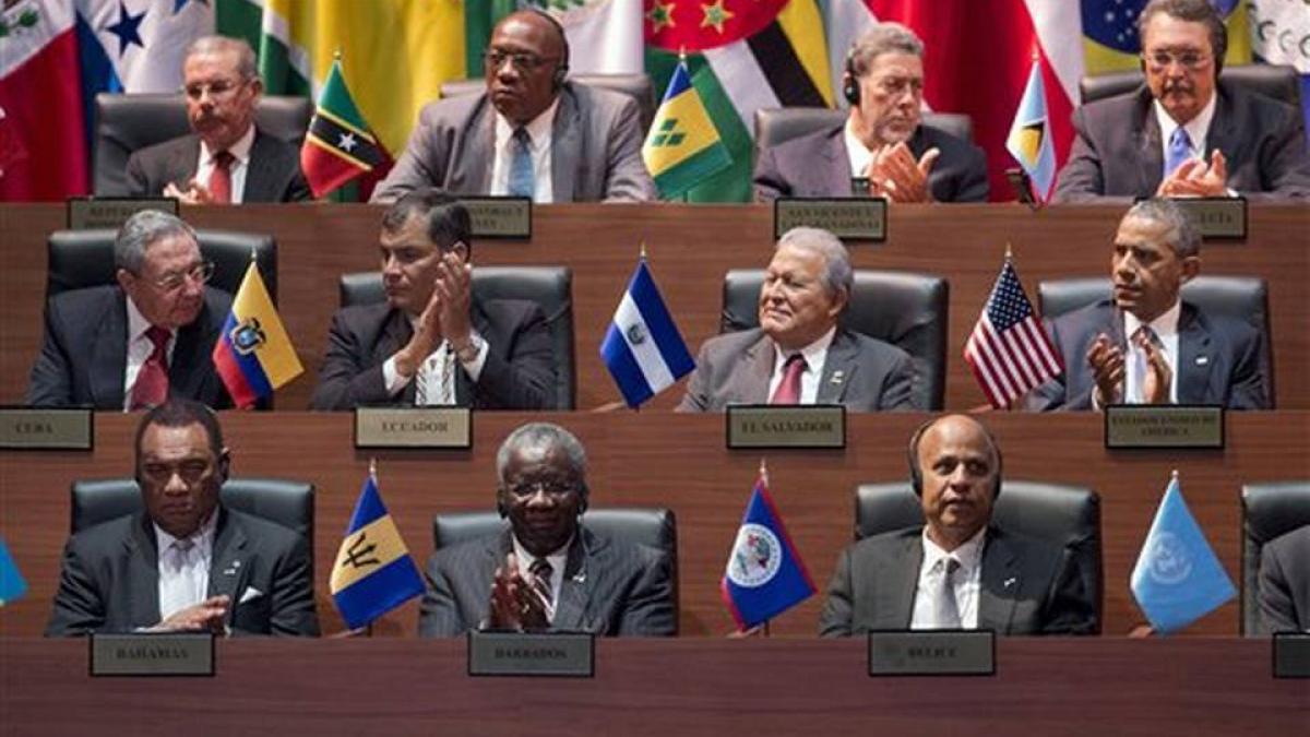 scurta conversatie fara precedent intre obama si maduro la ciudad de panama