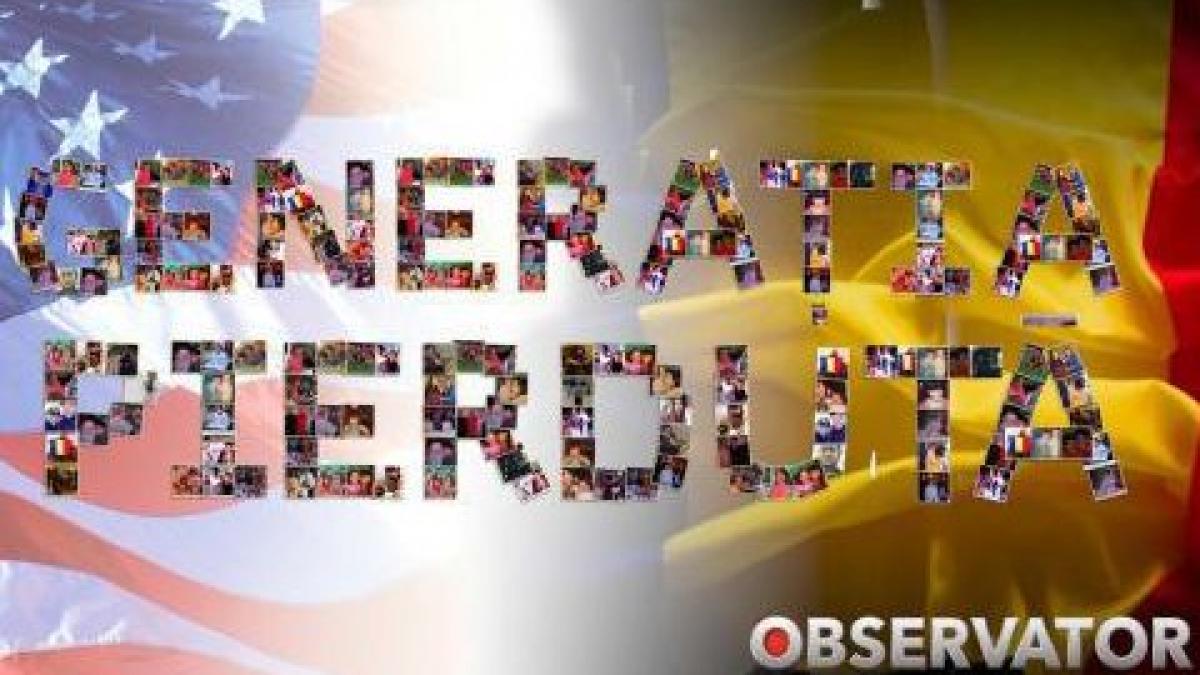 la ordinea zilei campania generatia pierduta a impresionat lumea intreaga