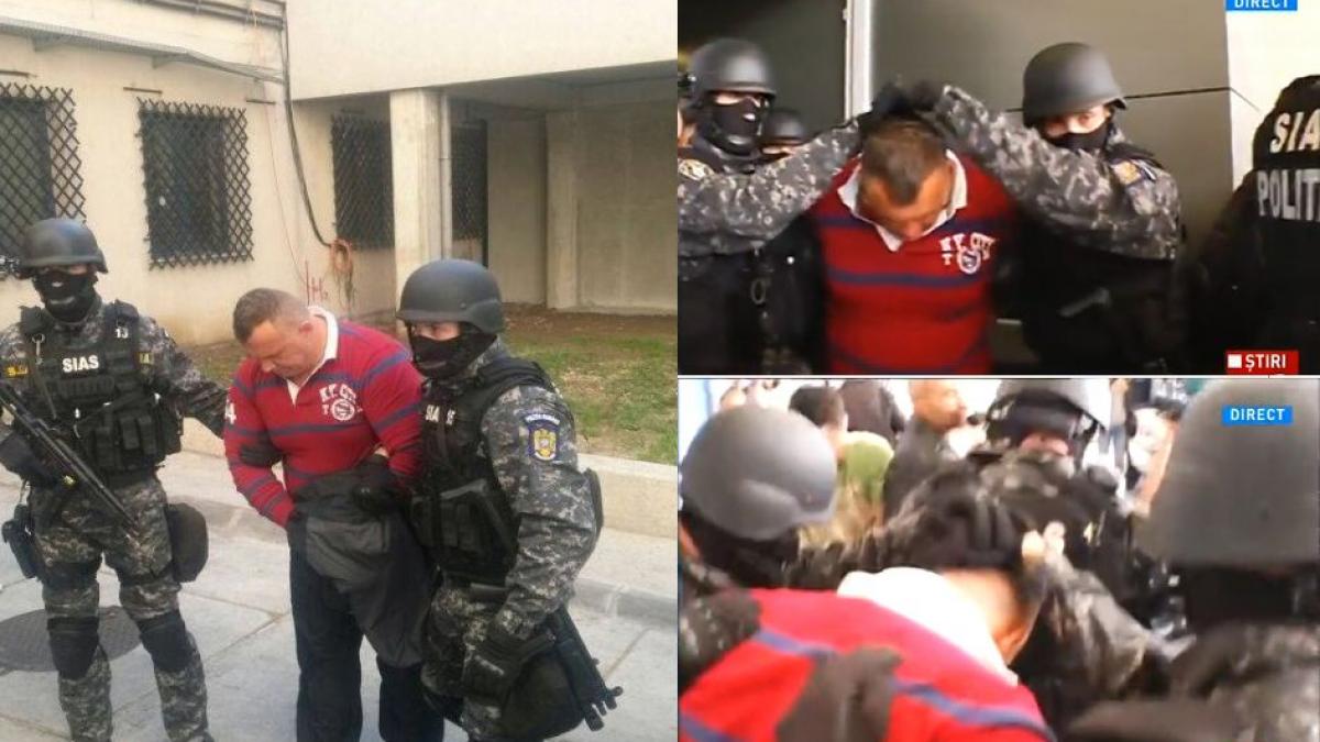 cel mai temut interlop roman a fost extradat ioan clamparu escortat pe aeroport de politisti si