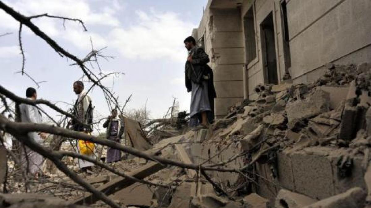 conflictul din yemen departe de final 28 de civili ucisi in raiduri asupra sanaa