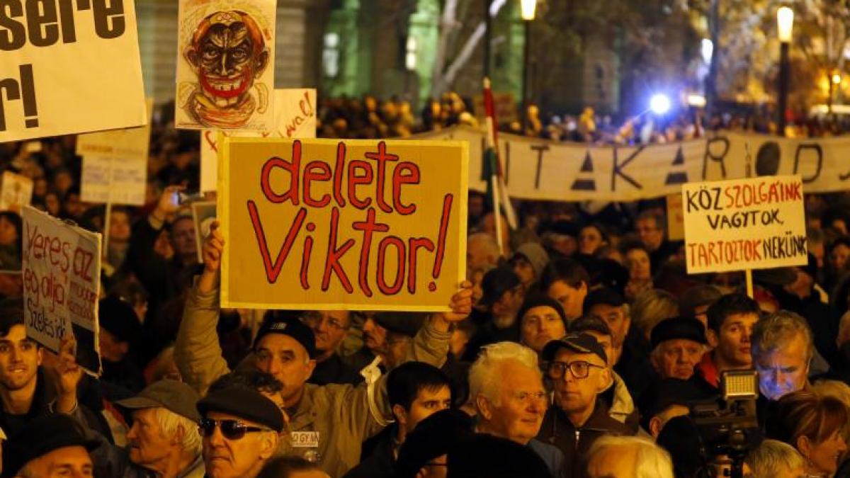 proteste de amploare in ungaria impotriva coruptiei guvernului orban a esuat nu doar moral ci si