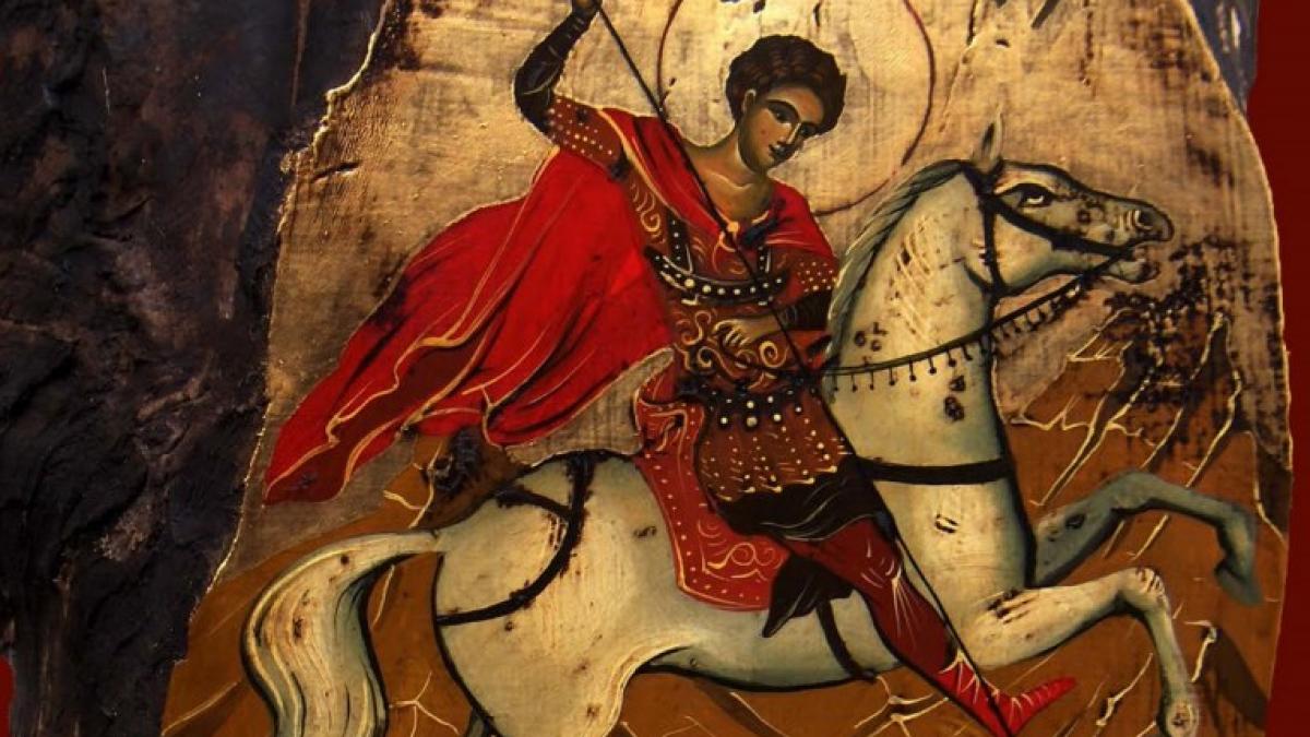 peste un milion de romani isi serbeaza onomastica de sfantul gheorghe