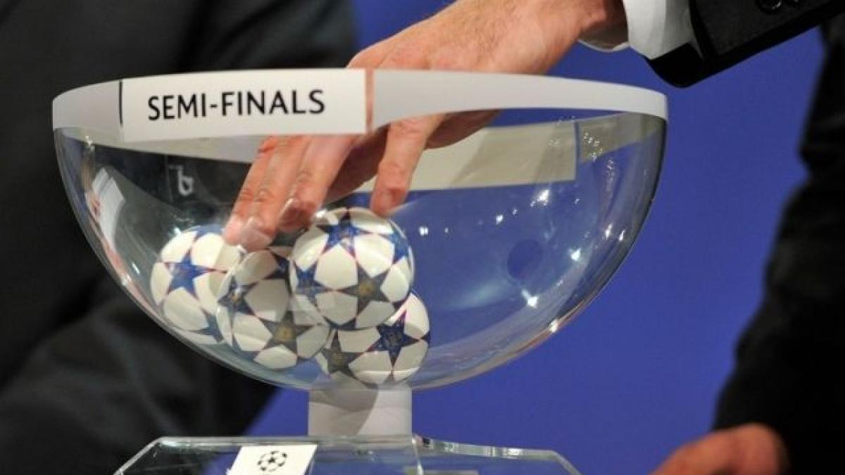 s au stabilit semifinalele in liga campionilor si europa league