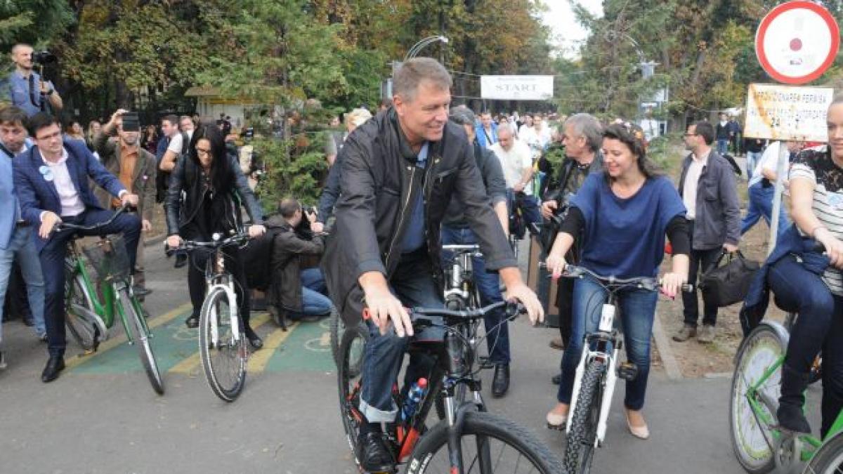 iohannis ii indeamna pe romani sa mearga pe bicicleta imbunatatirea calitatii vietii trebuie sa