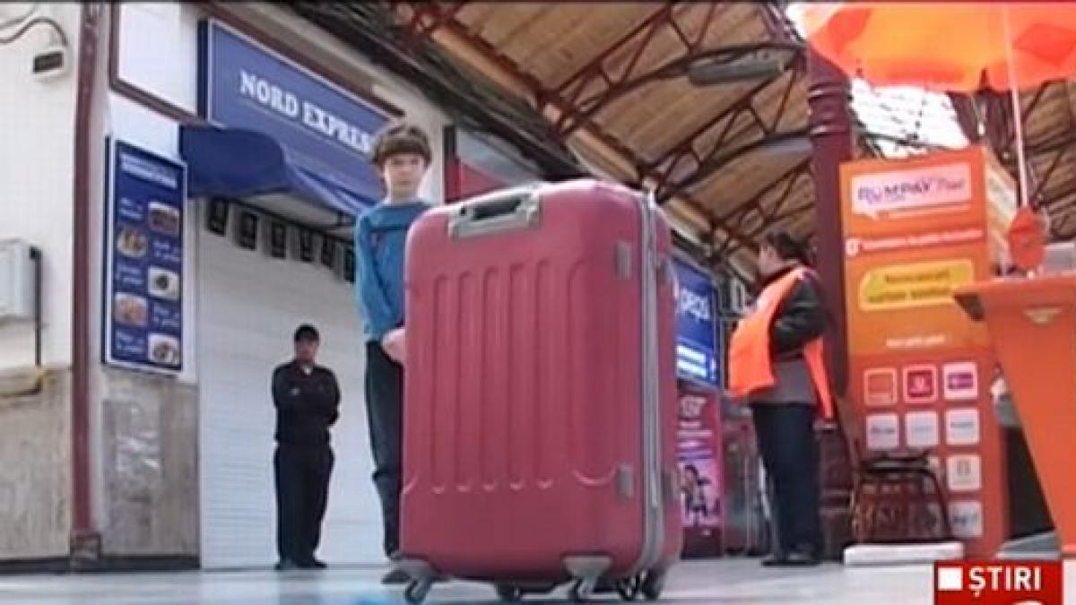 marcel gentoiu geamantanul vorbitor din gara de nord care te atentioneaza cu privire la furturile