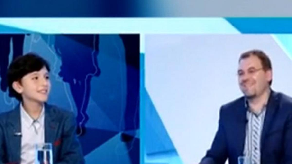 senator pus la punct de un copil de 10 ani in direct politicienii se intereseza de copii doar in