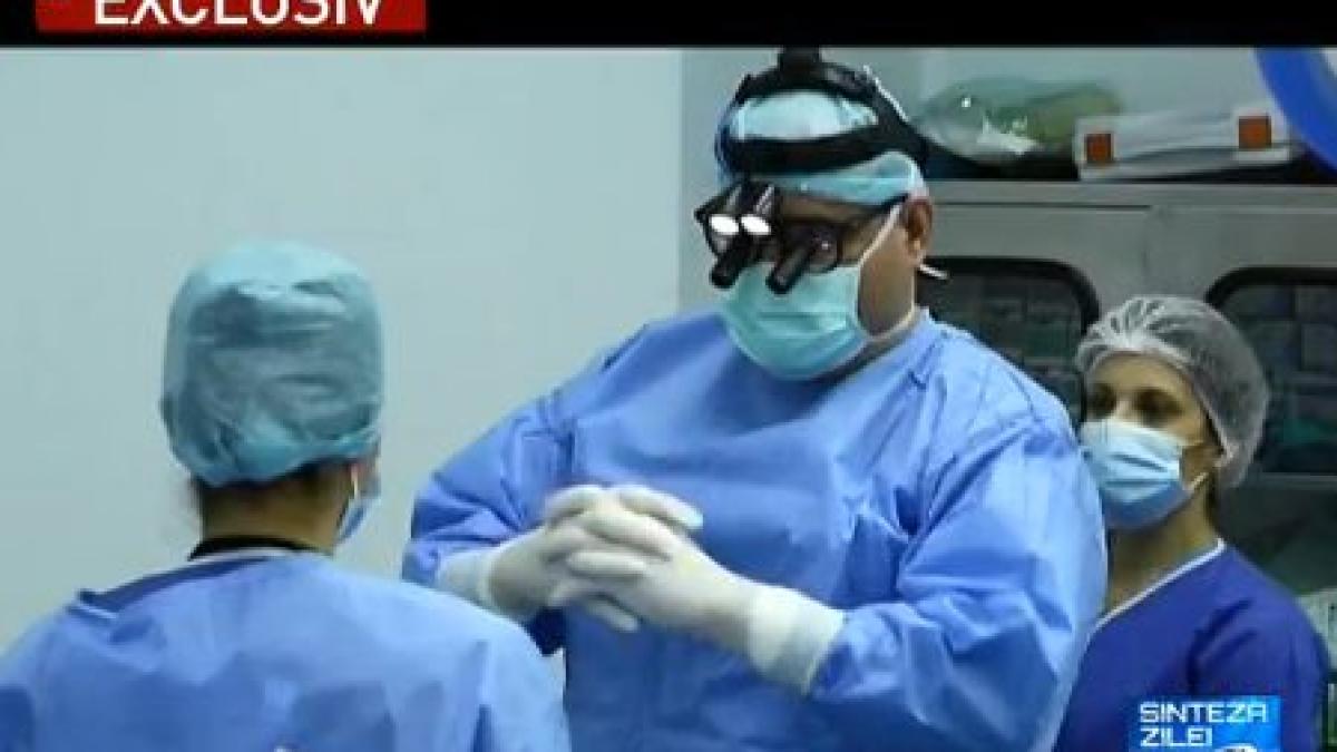 sinteza zilei imagini in premiera din sala de operatie a conf dr horatiu moldovan