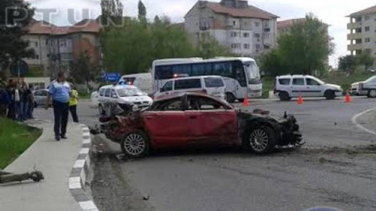 accident groaznic in drum spre mare