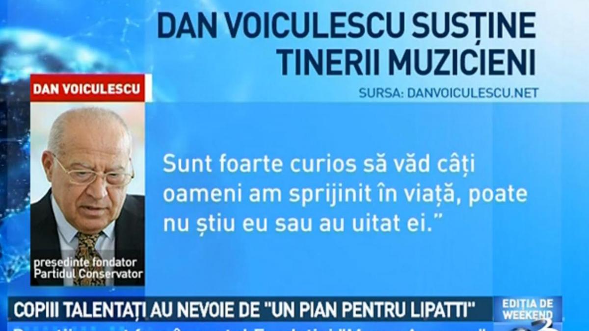 dan voiculescu sustine tinerii muzicieni