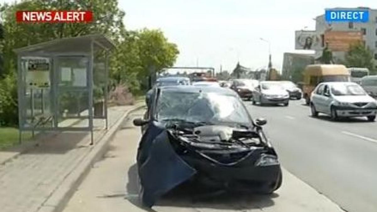 accident rutier in otopeni trei persoane au fost ranite