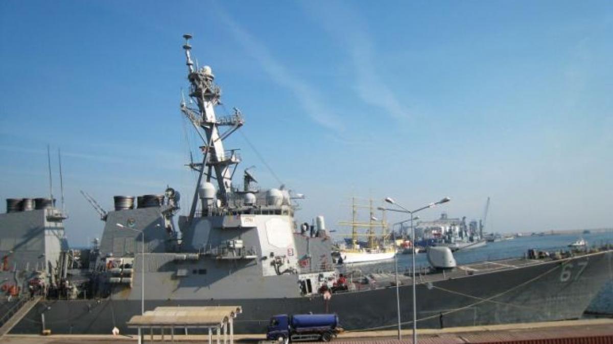 distrugatorul uss ross ar putea ajunge in marea neagra pe 21 mai