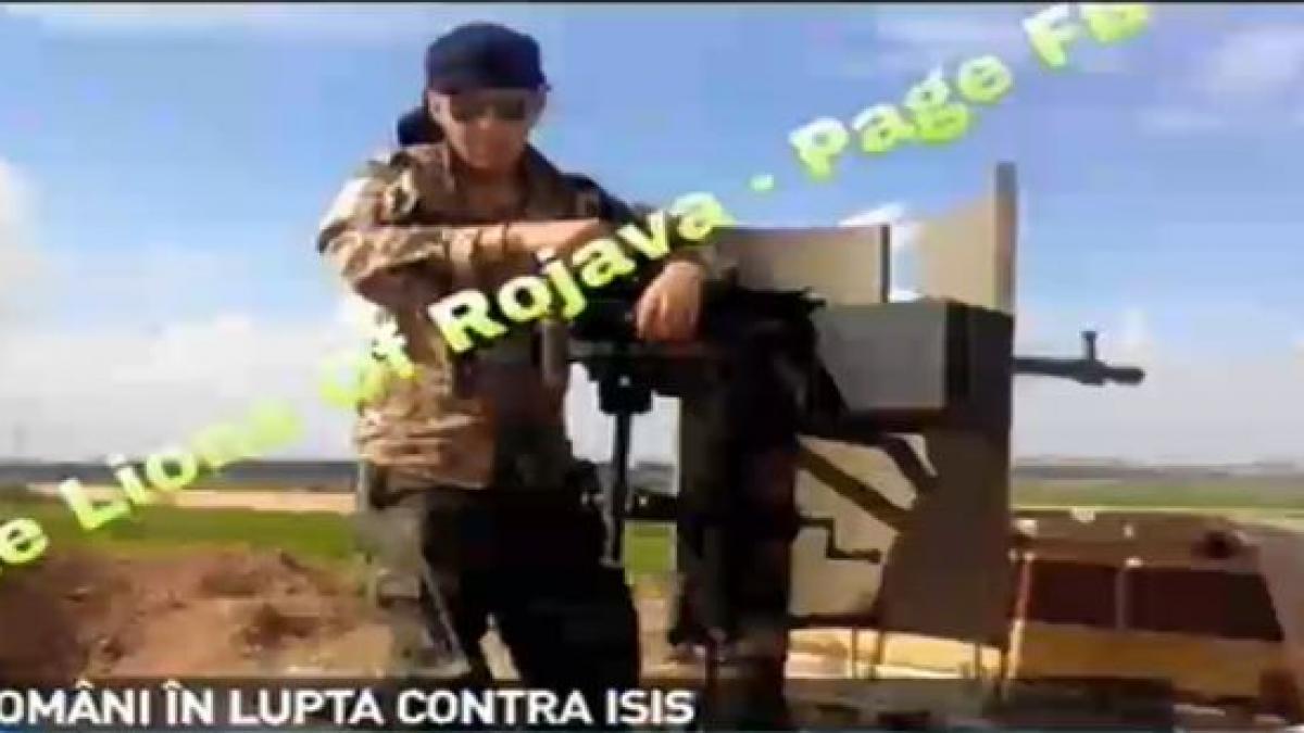 doi soldati romani inrolati intr o grupare care lupta impotriva teroristilor isis
