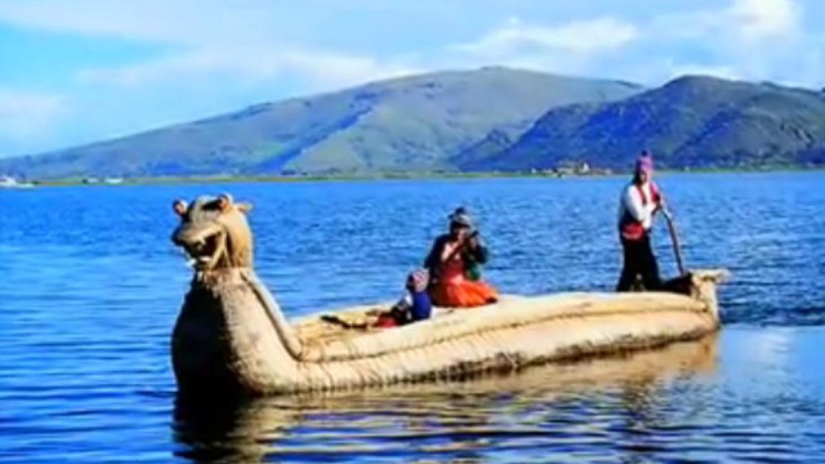 video cel mai mare lac din america de sud ascunde un templu incas sacru in apele sale