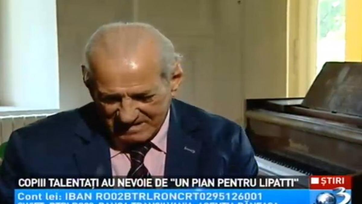 copiii talentati au nevoie de un pian pentru lipatti maestrul gheorghe zamfir da o mana de ajutor