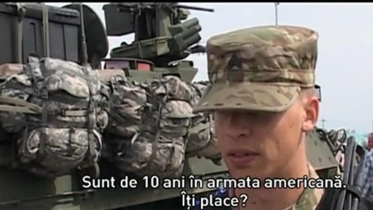 marsul cavaleriei sute de militari americani primiti cu bratele deschise la ploiesti